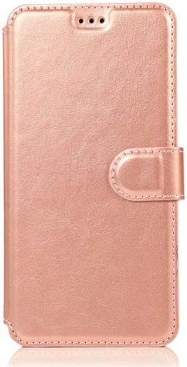 Samsung Galaxy A40 Stijlvol Portemonnee Hoesje Roze Goud afbeelding 1