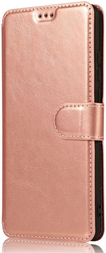 Samsung Galaxy A40 Stijlvol Portemonnee Hoesje Roze Goud afbeelding 4