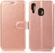 Samsung Galaxy A40 Stijlvol Portemonnee Hoesje Roze Goud afbeelding 8