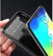 Samsung Galaxy A20E Siliconen Carbon Hoesje Blauw afbeelding 12