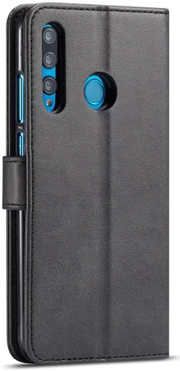 Huawei P Smart Plus (2019) Portemonnee Bookcase Hoesje Zwart afbeelding 1