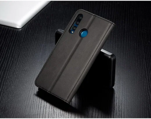 Huawei P Smart Plus (2019) Portemonnee Bookcase Hoesje Zwart afbeelding 5