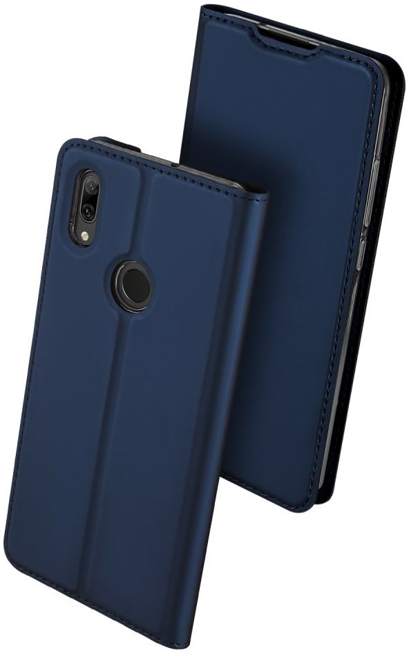 Dux Ducis Skin Pro Series Flip Hoesje Huawei P Smart Plus (2019) Blauw afbeelding 2