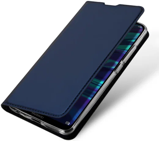 Dux Ducis Skin Pro Series Flip Hoesje Huawei P Smart Plus (2019) Blauw afbeelding 5