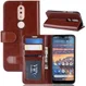 Nokia 4.2 Portemonnee Bookcase Hoesje Bruin afbeelding 8