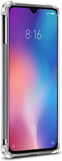 IMAK Xiaomi Mi 9 SE Hoesje TPU met Screenprotector Transparant afbeelding 5