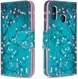 Samsung Galaxy A20E Portemonnee Hoesje met Wintersweet Print afbeelding 5