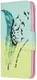 Samsung Galaxy A20E Portemonnee Hoesje met Feather Print afbeelding 1