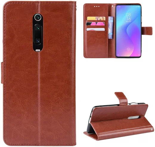 Xiaomi Mi 9T Luxe Portemonnee Hoesje Rood afbeelding 3