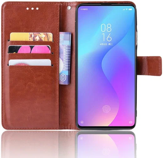 Xiaomi Mi 9T Luxe Portemonnee Hoesje Rood afbeelding 5