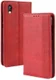 Huawei Y5 2019 Vintage Portemonnee Hoesje Rood afbeelding 2