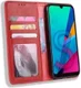 Huawei Y5 2019 Vintage Portemonnee Hoesje Rood afbeelding 5