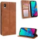 Huawei Y5 2019 Vintage Portemonnee Hoesje Bruin afbeelding 1