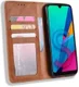 Huawei Y5 2019 Vintage Portemonnee Hoesje Bruin afbeelding 8