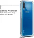 IMAK Samsung Galaxy A70 Hoesje TPU met Screenprotector Metaal Zwart afbeelding 9