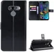 LG Q60 Bookcase Hoesje Met Pasjes Zwart afbeelding 5