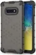 Samsung Galaxy S10E Hybride Hoesje met Honinggraat Patroon Zwart afbeelding 1