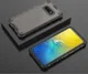 Samsung Galaxy S10E Hybride Hoesje met Honinggraat Patroon Zwart afbeelding 2