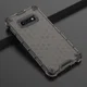 Samsung Galaxy S10E Hybride Hoesje met Honinggraat Patroon Zwart afbeelding 3