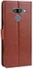 LG Q60 Bookcase Hoesje Met Pasjes Bruin afbeelding 7