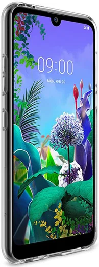 IMAK UX-5 Series LG Q60 Hoesje Flexibel en Dun TPU Transparant afbeelding 5