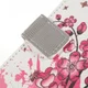 Samsung Galaxy A10 Lederen Portemonnee Hoesje met Bloemen Print afbeelding 9