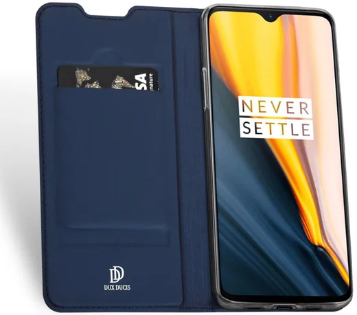 Dux Ducis Skin Pro Series Flip Hoesje OnePlus 7 Blauw afbeelding 2