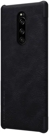 Nillkin Qin Series Flip Hoesje Sony Xperia 1 Zwart afbeelding 4