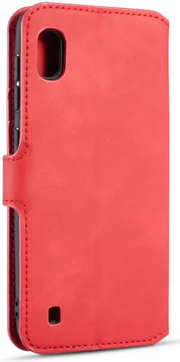 Samsung Galaxy A10 Portemonnee Hoesje Rood afbeelding 4