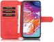 Samsung Galaxy A10 Portemonnee Hoesje Rood afbeelding 1