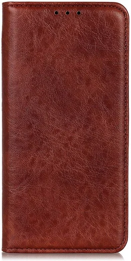 LG Q60 Portemonnee Hoesje Bruin afbeelding 2