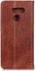 LG Q60 Portemonnee Hoesje Bruin afbeelding 5