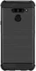 IMAK Vega Series LG Q60 Hoesje Schokbestendig Geborsteld TPU Zwart afbeelding 2