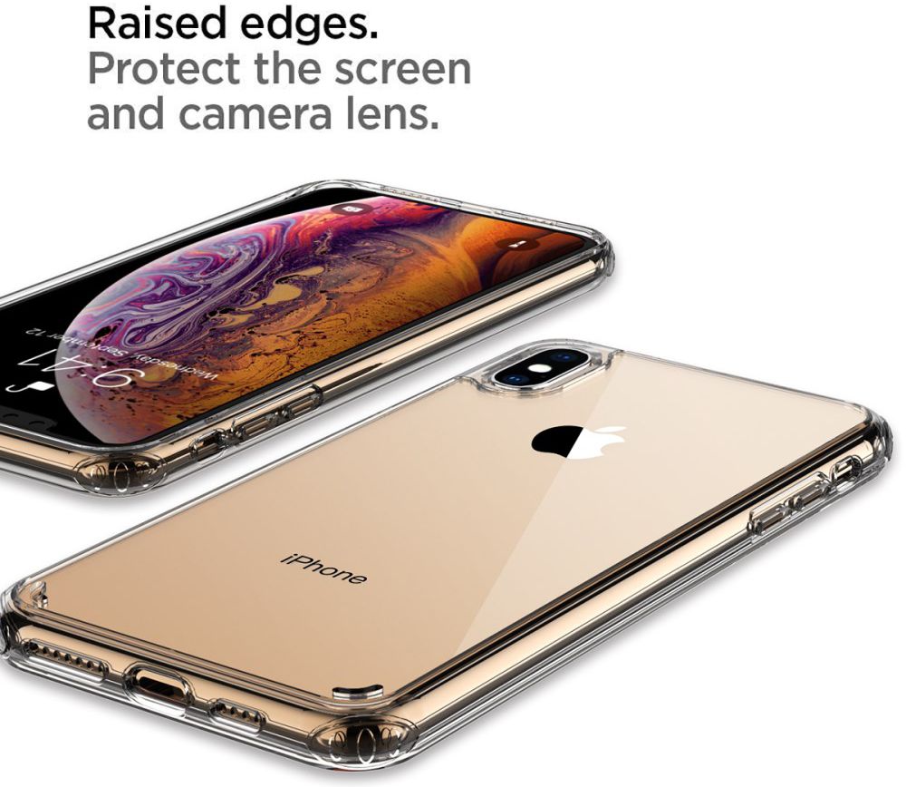 Apple iPhone XS Max Hard Crystal Hoesje Transparant afbeelding 8