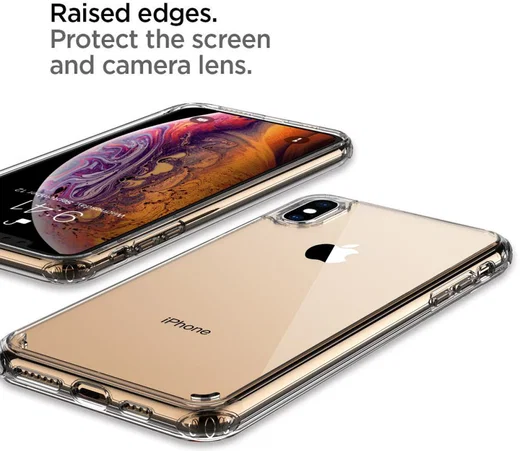 Apple iPhone XS Max Hard Crystal Hoesje Transparant afbeelding 8