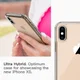 Apple iPhone XS / X Hard Crystal Hoesje Transparant afbeelding 6