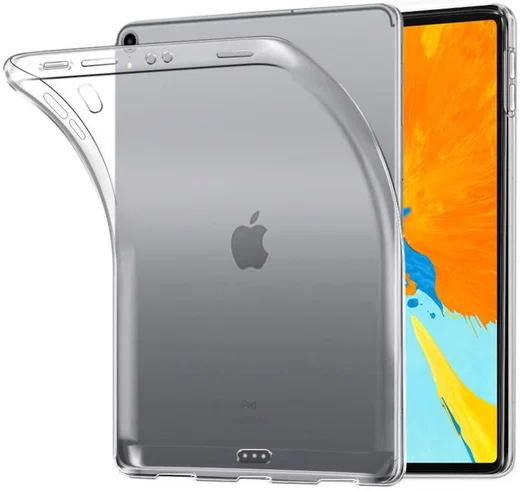 iPad Pro 11 (2018) TPU Hoesje Transparant afbeelding 1