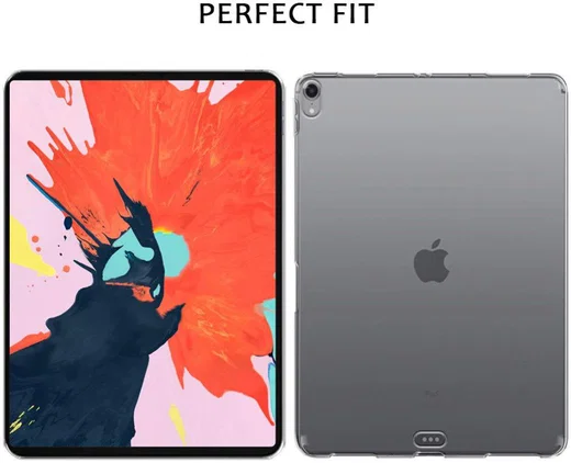 iPad Pro 11 (2018) TPU Hoesje Transparant afbeelding 5