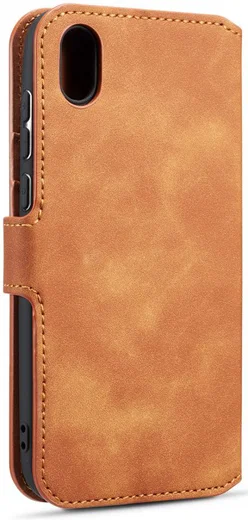 Huawei Y5 2019 Portemonnee Hoesje Bruin afbeelding 5