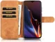 Huawei Y5 2019 Portemonnee Hoesje Bruin afbeelding 1