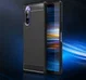 Sony Xperia 5 Geborsteld TPU Hoesje Zwart afbeelding 4