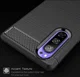 Sony Xperia 5 Geborsteld TPU Hoesje Zwart afbeelding 9