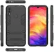 Redmi Note 7 Hoesje Hybride met Stand Zwart afbeelding 4