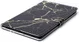 Samsung Galaxy Tab A 10.1 (2019) Book Hoes met Marmer Print Zwart afbeelding 6