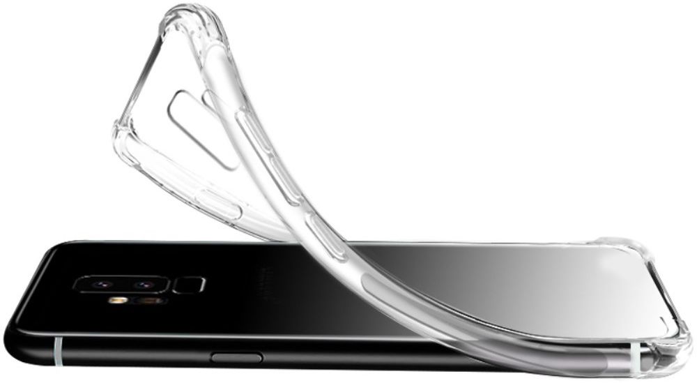 IMAK OnePlus 7 Hoesje Flexibel TPU met Screenprotector Transparant afbeelding 3