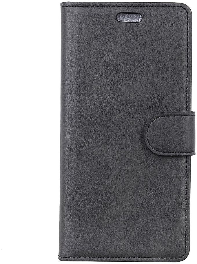 Motorola One Vision Retro Portemonnee Hoesje Zwart afbeelding 5