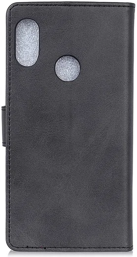 Motorola One Vision Retro Portemonnee Hoesje Zwart afbeelding 6