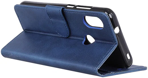 Motorola One Vision Retro Portemonnee Hoesje Blauw afbeelding 7
