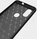 Motorola One Vision Geborsteld TPU Hoesje Zwart afbeelding 9