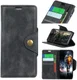 Motorola One Vision Vintage Portemonnee Hoesje Zwart afbeelding 8